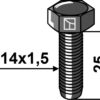 Skrue M14x1,5 - 8.8