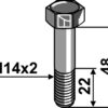 Bolt M14x2x48 - 8.8