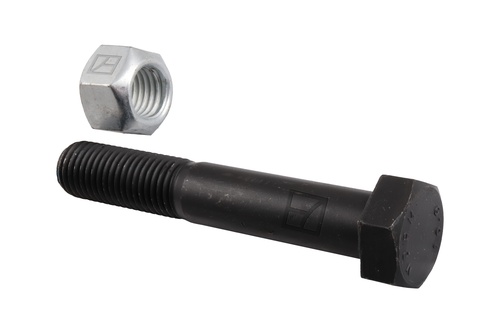 Bolt M20x2,5x120 m. låsemøtrik