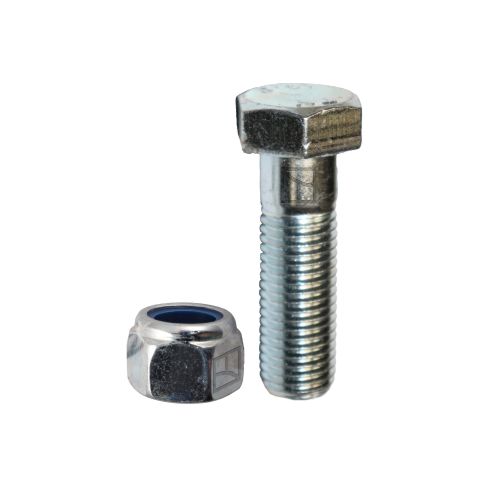 Bolt M8x1,25x35 m. låsemøtrik