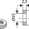 Skive Ø24x2,5xØ15
