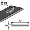 Kniv 110x50mm