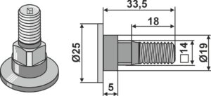 Knivbolt