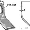 Y- kniv 113x35mm
