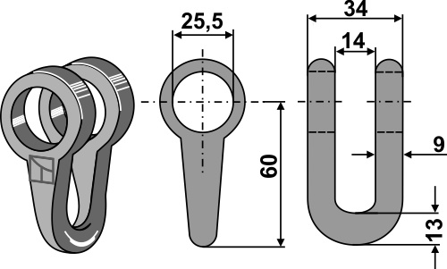 Sjækkel - Ø25,5