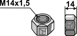 63-bom-94 Låsemøtrik M14x1,5