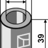 Bøsning 39xØ16xØ25