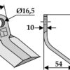 Y- kniv 125x40mm