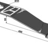 Kniv 490mm - højre