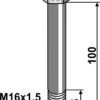 Bolt M16x1,5 x 100 - 10.9