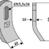 Slagle 92x40mm