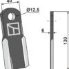 Kniv 130x40mm