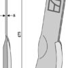 Slagle 475x90mm
