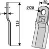 Slagle 115x50mm