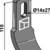 Slagle 110x40mm