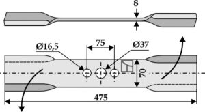 Kniv 475mm - venstre