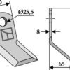 Y- kniv 150x60mm