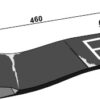 Kniv 460mm - venstre