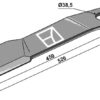 Kniv 520mm - venstre