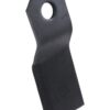 Bio kniv drejet 195x100mm, kort - højre