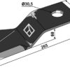 Slagle 265x75mm - venstre