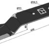 Slagle 430x75mm - venstre