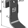 Slagle 185x75mm