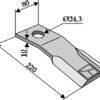 Slagle 220x80mm
