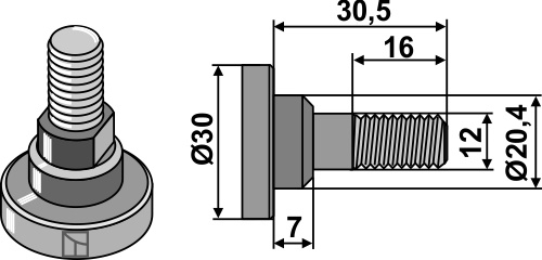 Knivbolt