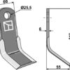 Y- kniv 213x60mm
