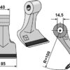 Hammerslagle 85x40mm - PTA