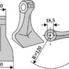 Hammerslagle 90x40mm