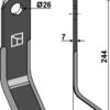 Y-kniv 244x60mm