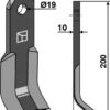 Y-kniv 200x50mm