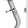 Slagle 190x30mm