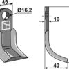 Y- kniv 115x45mm