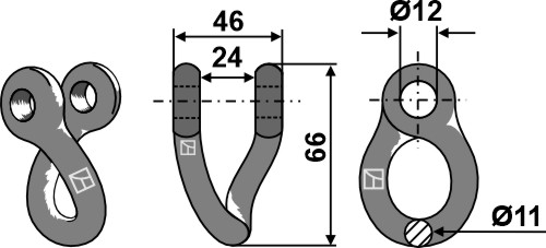 Sjækkel - drejet