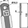 Kniv 132x40mm
