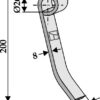 Slagle midterst 200x34mm