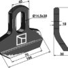 Slagle 81x40mm