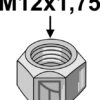 Låsemøtrik M12x1,75 - 10.9
