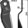 Slagle 270x70mm - venstre