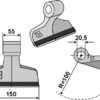 Hammerslagle 150x55mm - PTA