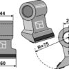 Hammerslagle 60x44mm - PTA