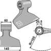 Hammerslagle 145x59mm