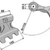 Hammerslagle 155x88mm