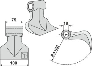 63-rm-36-18 Hammerslagle 100x75mm
