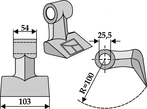 Hammerslagle 103mm