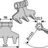 Hammerslagle 163x98mm