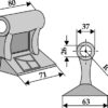 Hammerslagle 71x80mm
